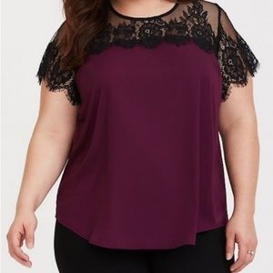 Torrid Lace Top